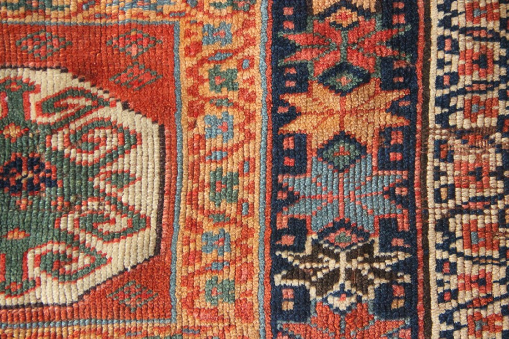 45 x 33cm Antique Veramin Bagface View VI