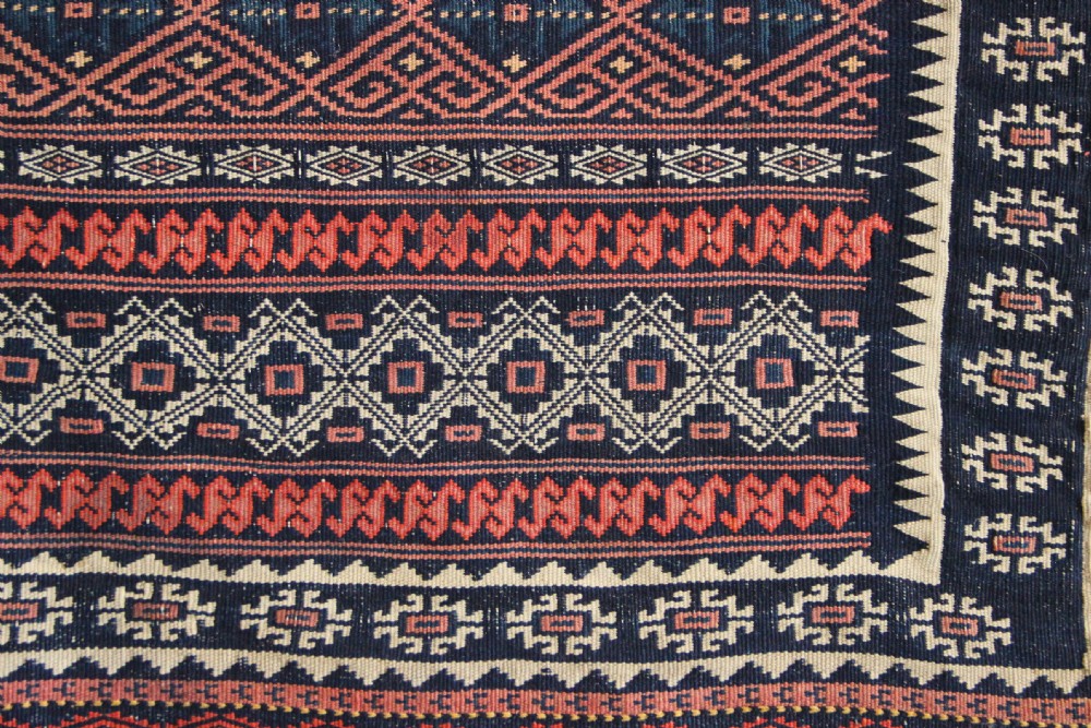 144 x 274cm Antique Belouch Flatweave View III