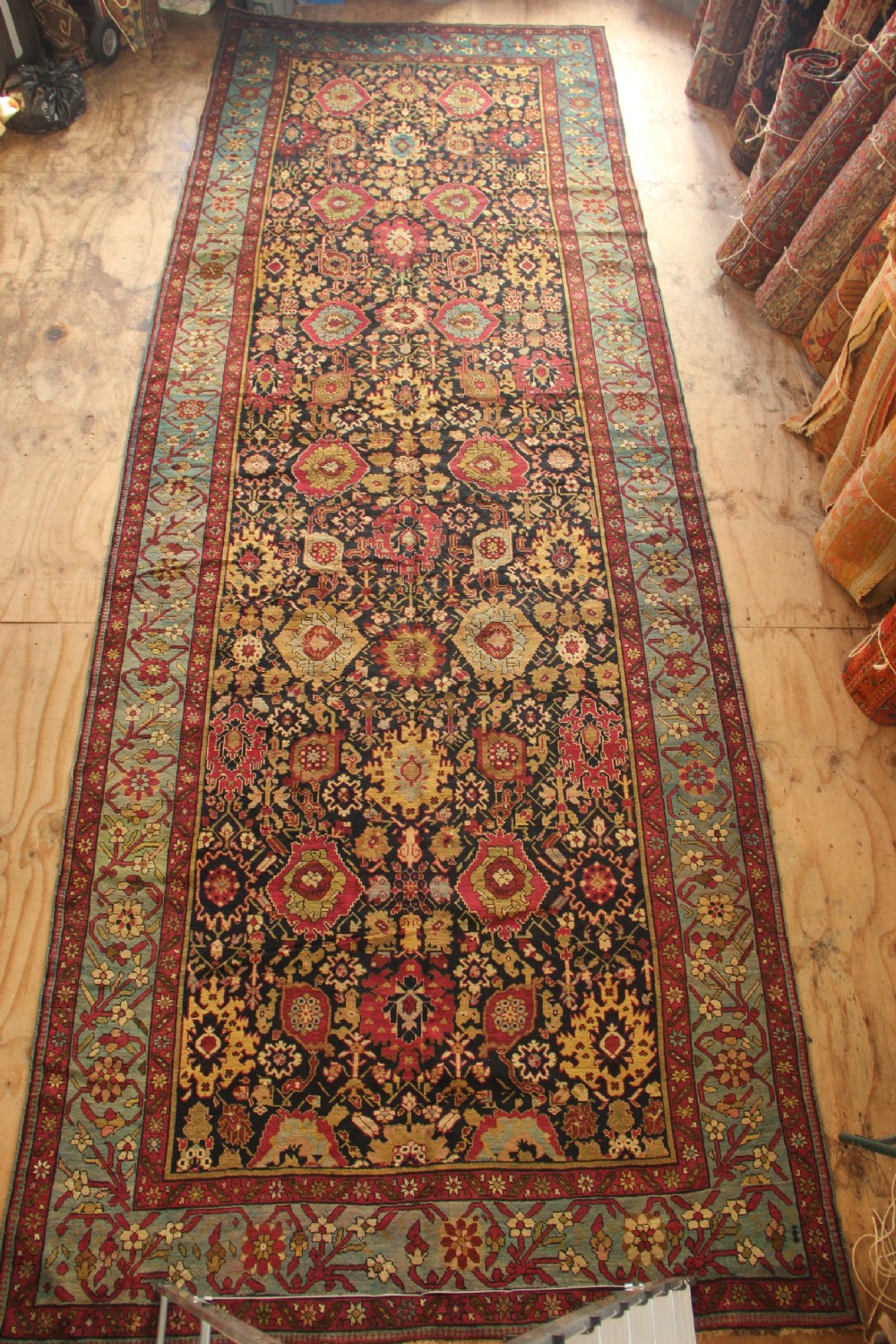 208 x 585cm Antique Caucasian Kelleh Carpet