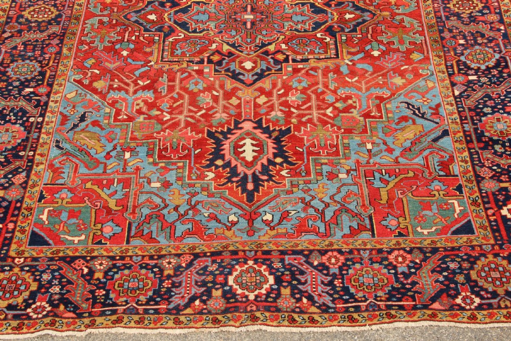266 x 356cm Antique Karadja Heriz Carpet View II
