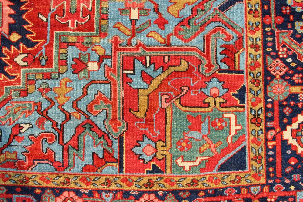 266 x 356cm Antique Karadja Heriz Carpet View IV