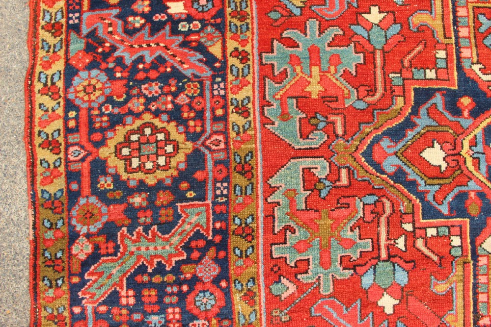 266 x 356cm Antique Karadja Heriz Carpet View V