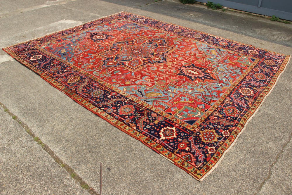 266 x 356cm Antique Karadja Heriz Carpet View VIII