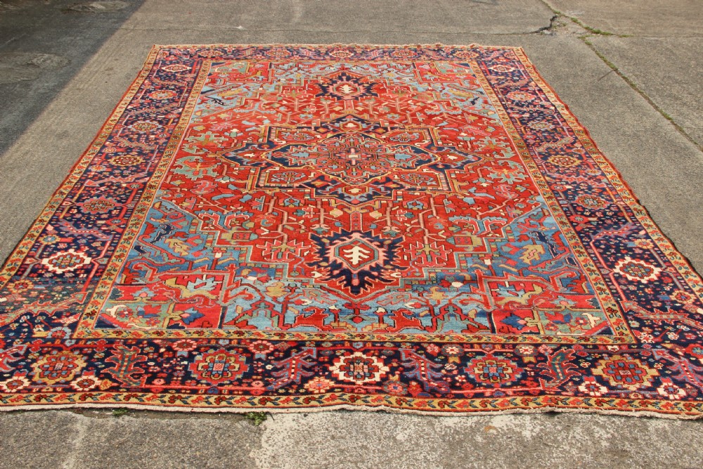 266 x 356cm Antique Karadja Heriz Carpet View XI