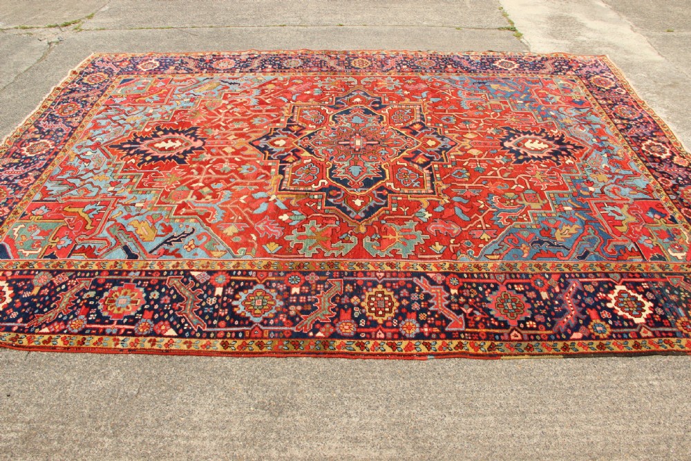 266 x 356cm Antique Karadja Heriz Carpet View XIII