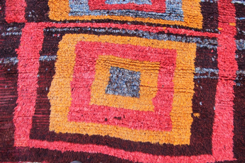 130 x 169cm Antique Tulu Rug Robert Kime Personal Collection View IV