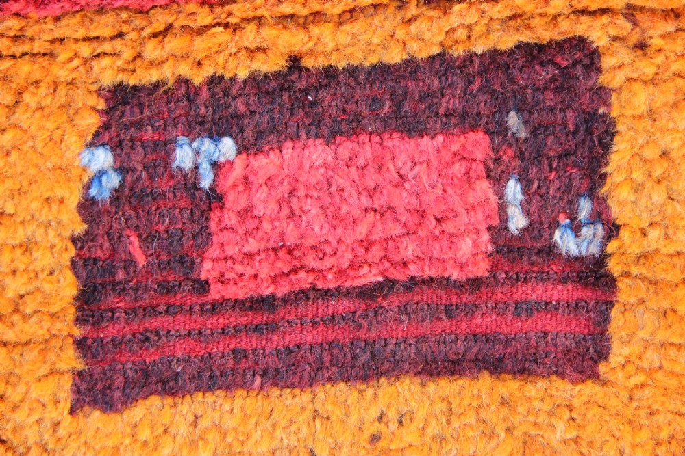 130 x 169cm Antique Tulu Rug Robert Kime Personal Collection View V