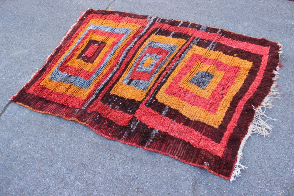 130 x 169cm Antique Tulu Rug Robert Kime Personal Collection View VII