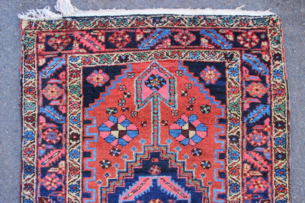 102 x 340cm Antique Heriz Runner View IV