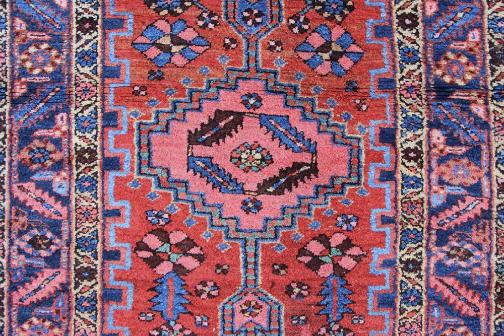102 x 340cm Antique Heriz Runner View VI