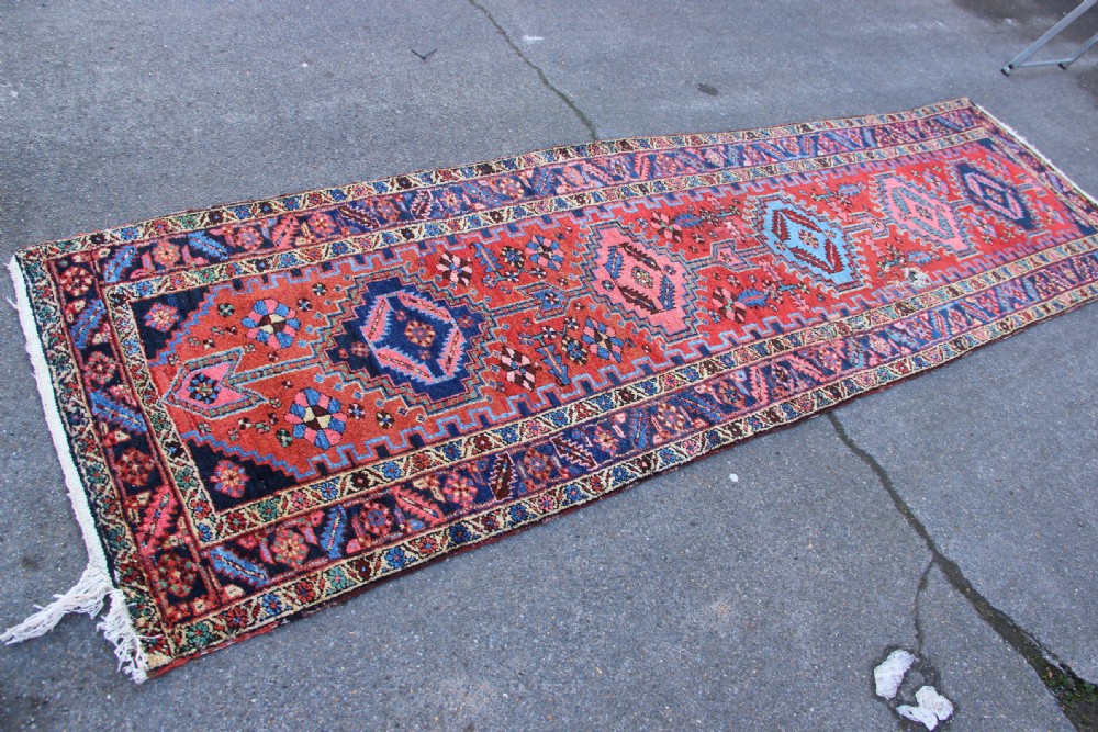 102 x 340cm Antique Heriz Runner View VII