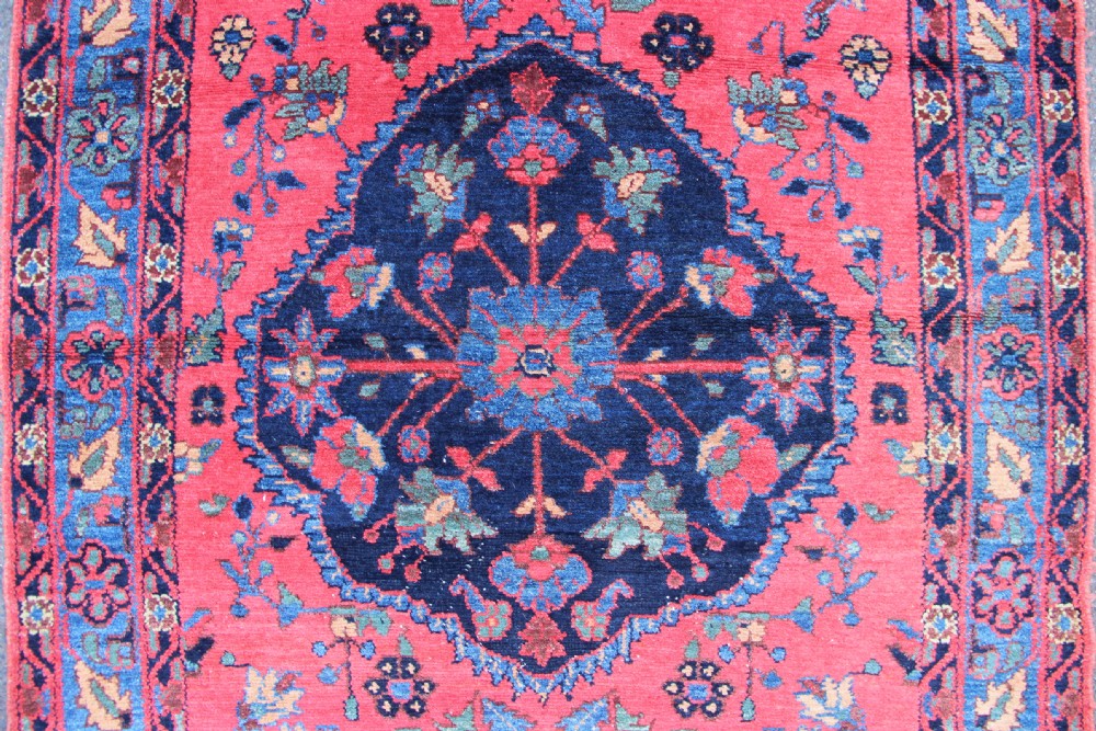 114 x 206cm Antique Fine Hamadan Rug View V