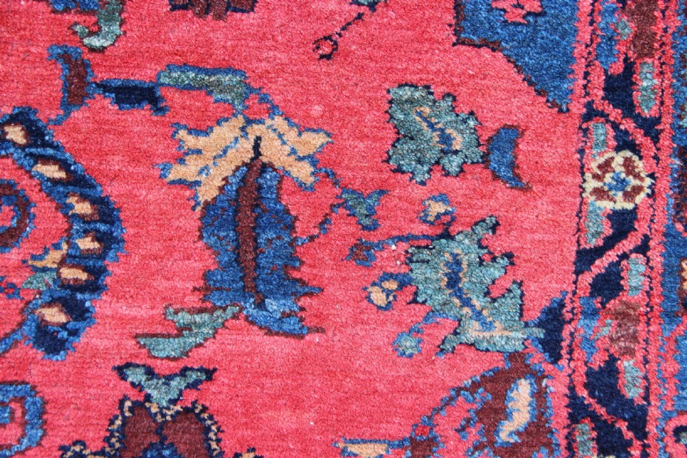 114 x 206cm Antique Fine Hamadan Rug View VI