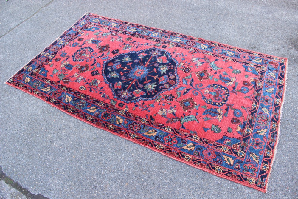 114 x 206cm Antique Fine Hamadan Rug View IX