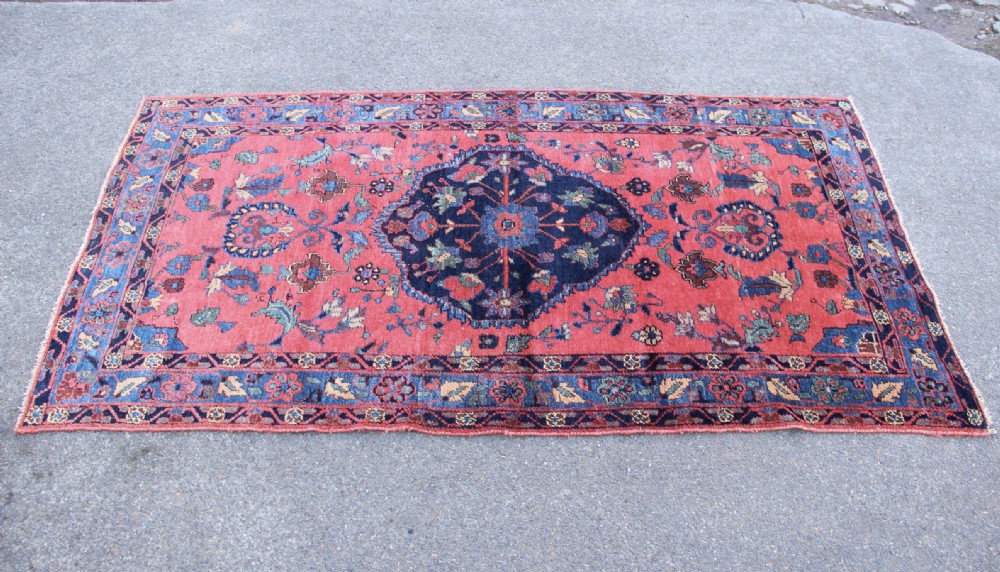 114 x 206cm Antique Fine Hamadan Rug View XI