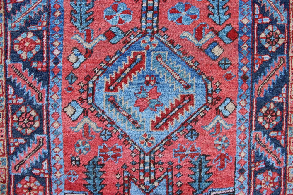 96 x 182cm Antique Heriz Rug View II
