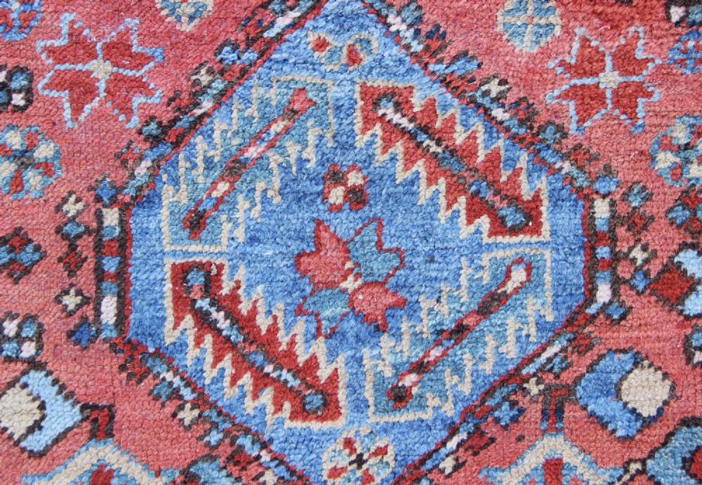 96 x 182cm Antique Heriz Rug View V