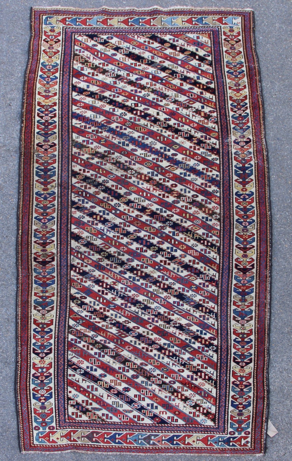 130 x 220cm Antique Fine Shirvan Rug