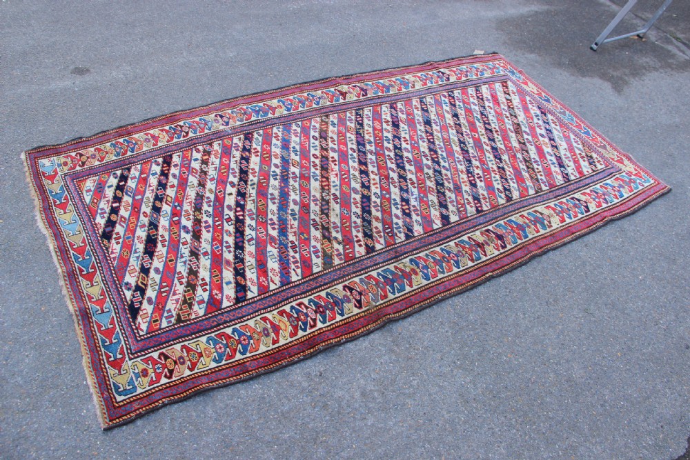 130 x 220cm Antique Fine Shirvan Rug View VI