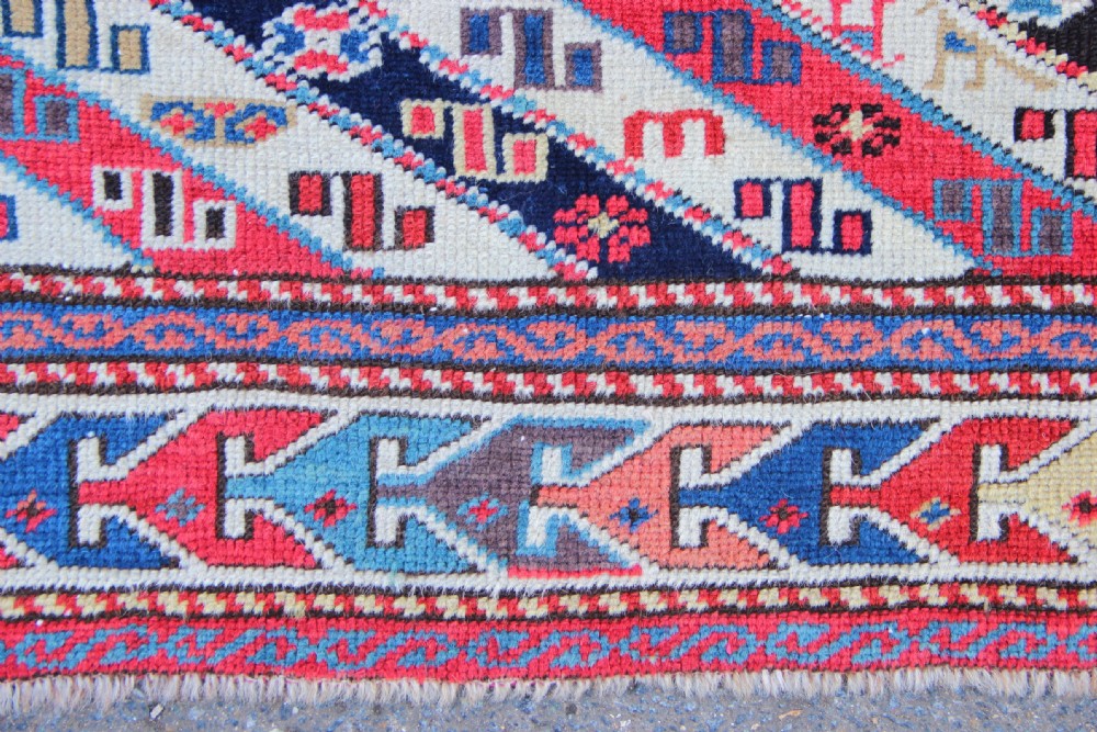 130 x 220cm Antique Fine Shirvan Rug View IX