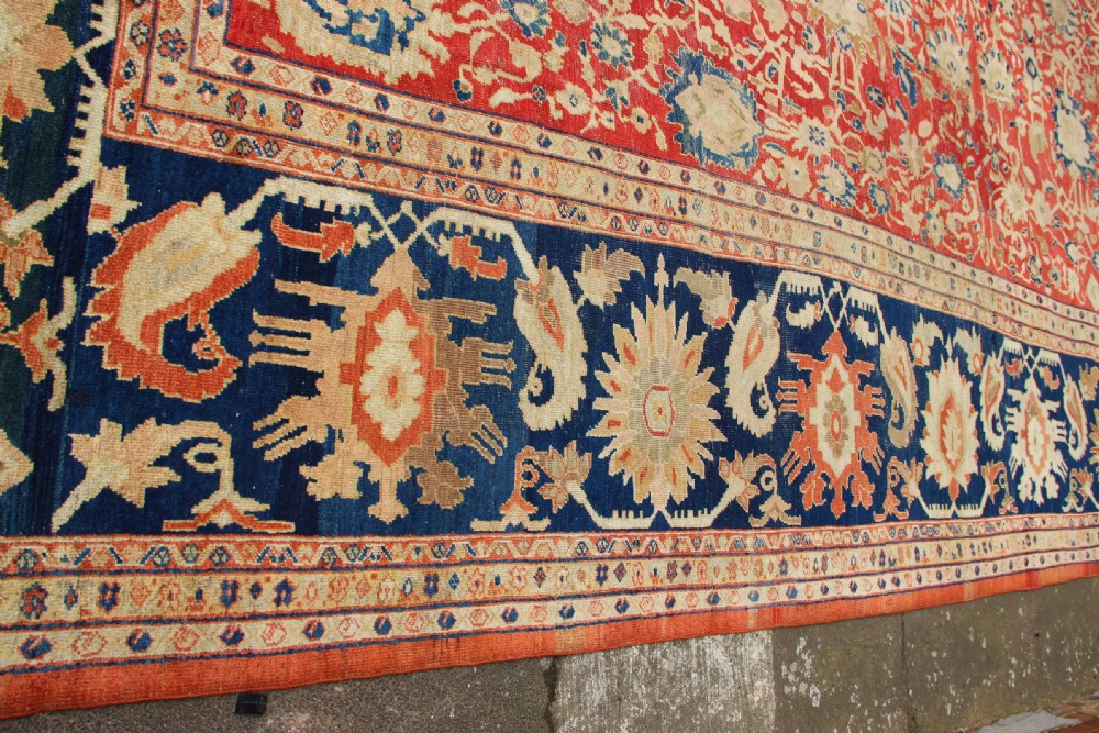 417 x 550cm Antique Ziegler & Co Carpet View III