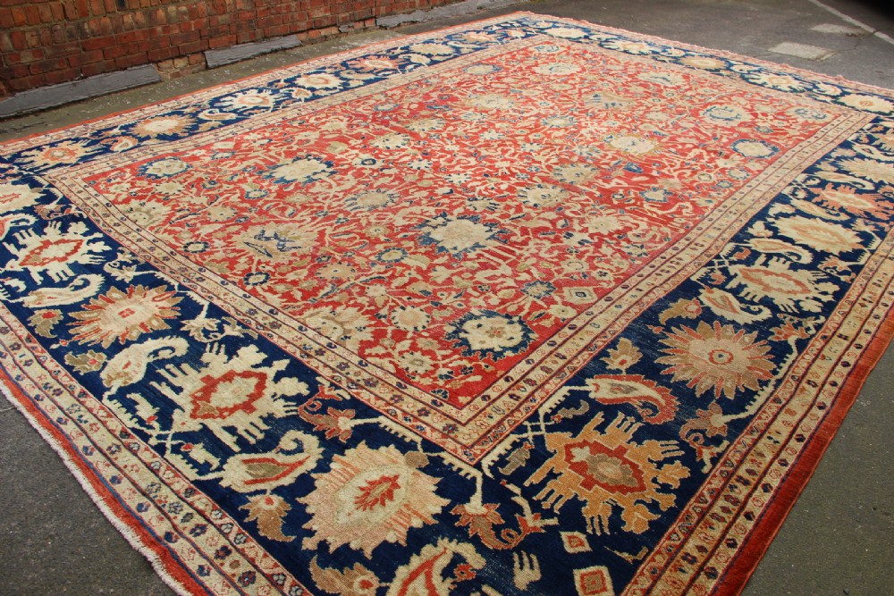 417 x 550cm Antique Ziegler & Co Carpet View V