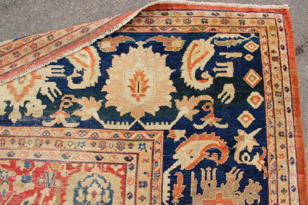 417 x 550cm Antique Ziegler & Co Carpet View X