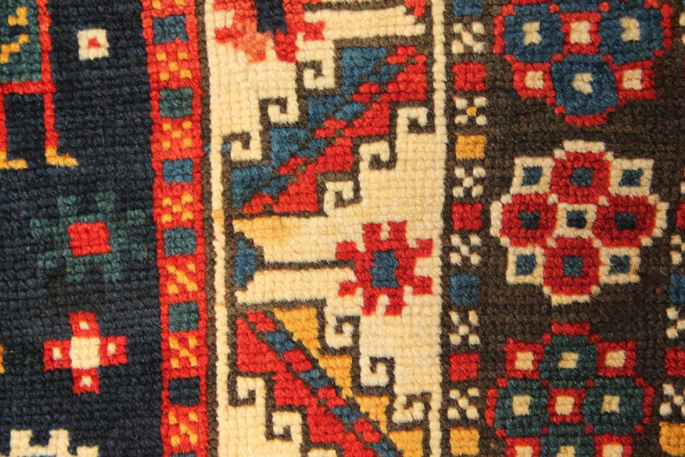 105 x 191cm Antique Caucasian Kazak Rug View VII