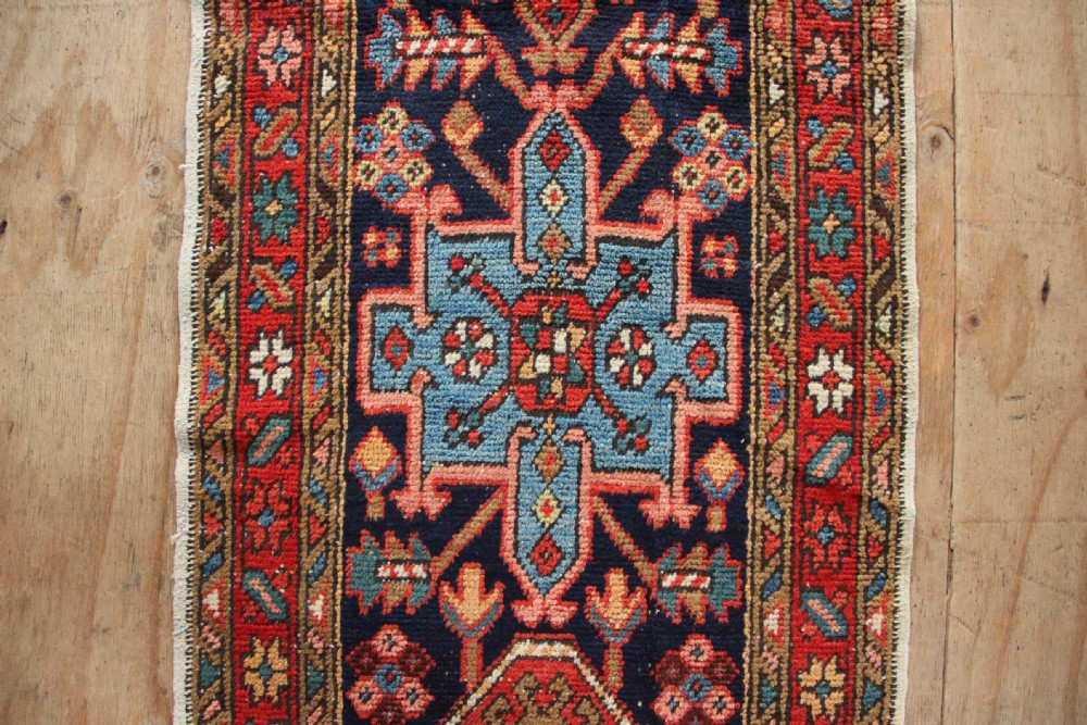 66 x 273cm Antique Heriz Runner View III