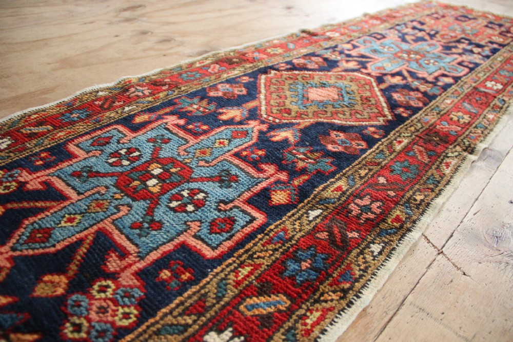 66 x 273cm Antique Heriz Runner View V