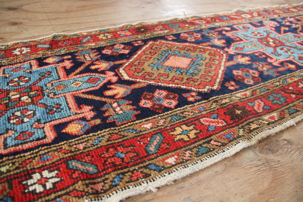 66 x 273cm Antique Heriz Runner View VII