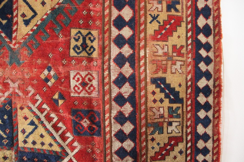 139 x 220cm Early Karachopf Kazak View V