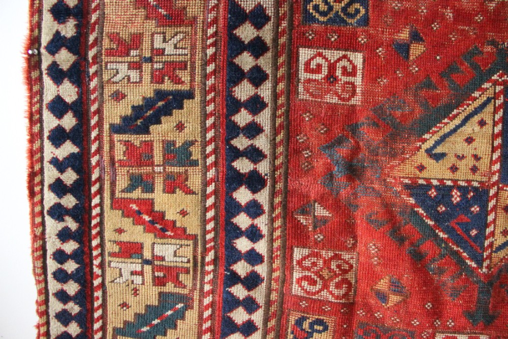 139 x 220cm Early Karachopf Kazak View VI