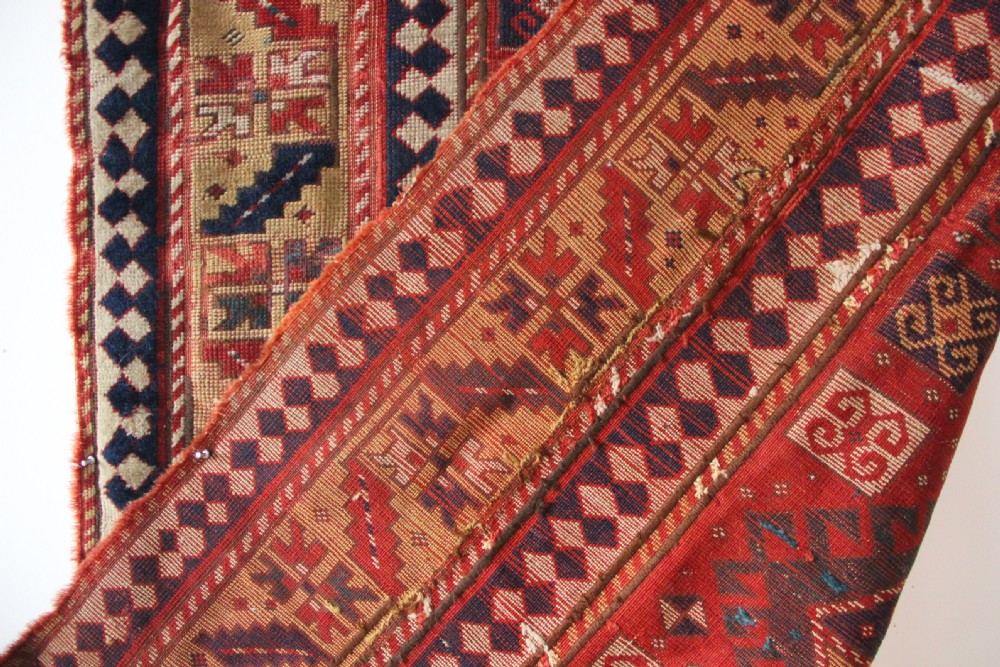 139 x 220cm Early Karachopf Kazak View VIII