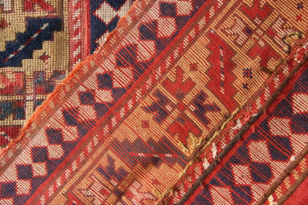 139 x 220cm Early Karachopf Kazak View IX