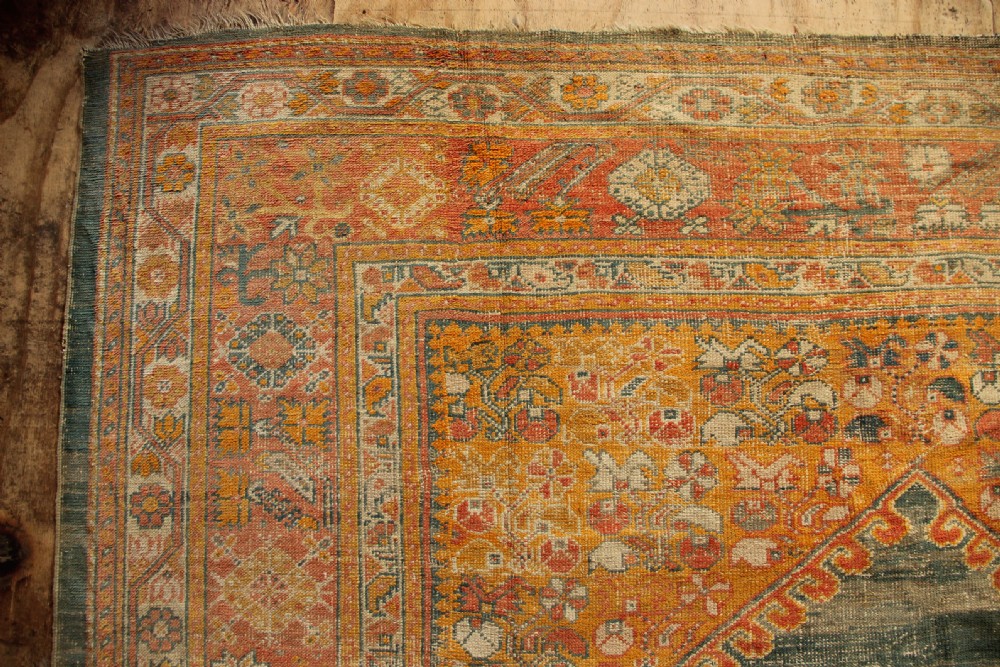 287 x 384 Antique Oushak or Ushak Carpet View IV