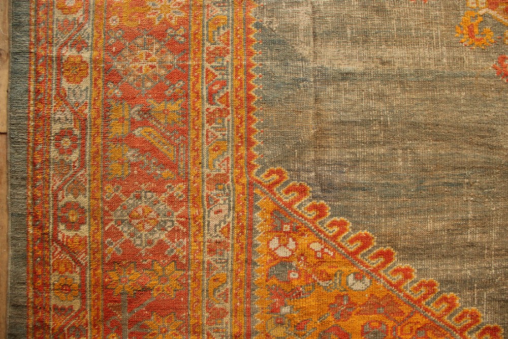 287 x 384 Antique Oushak or Ushak Carpet View VI