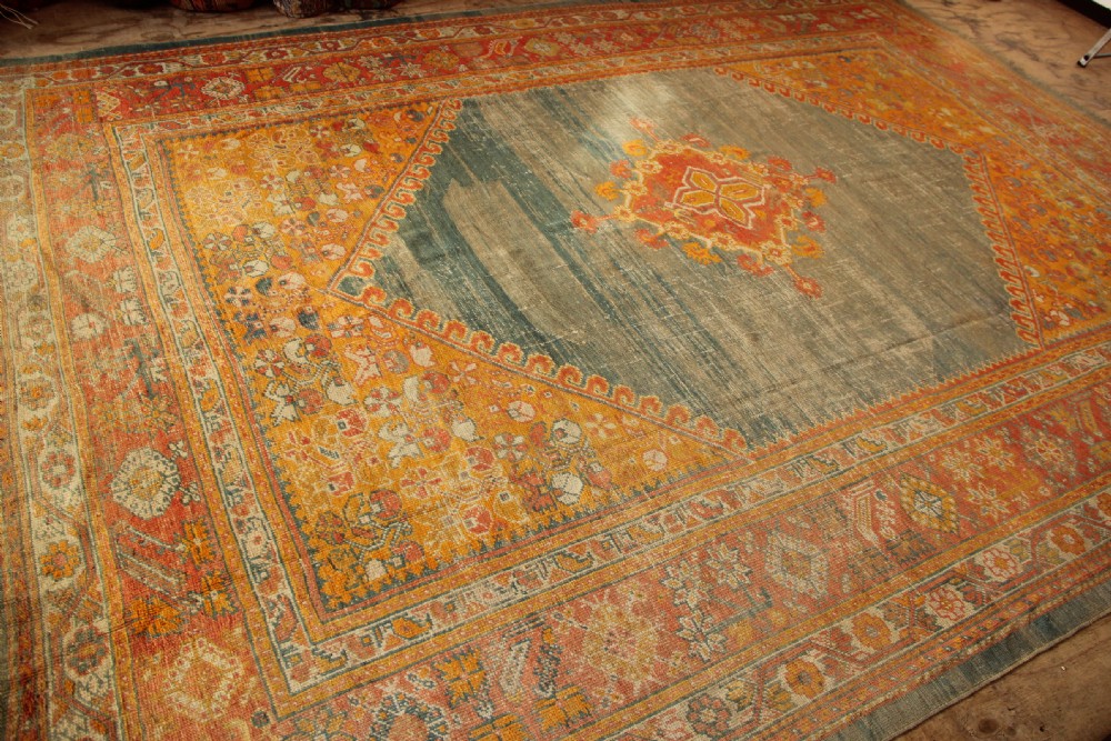 287 x 384 Antique Oushak or Ushak Carpet View VII