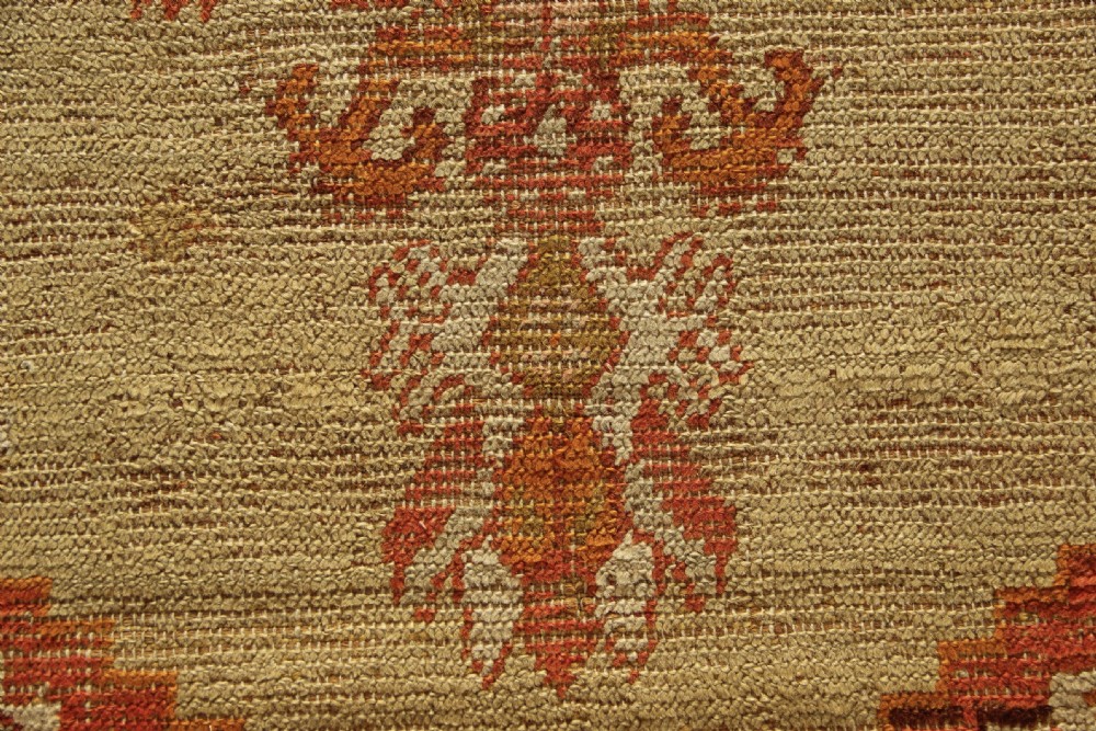 134 x 236cm Antique Kula Oushak Rug View V