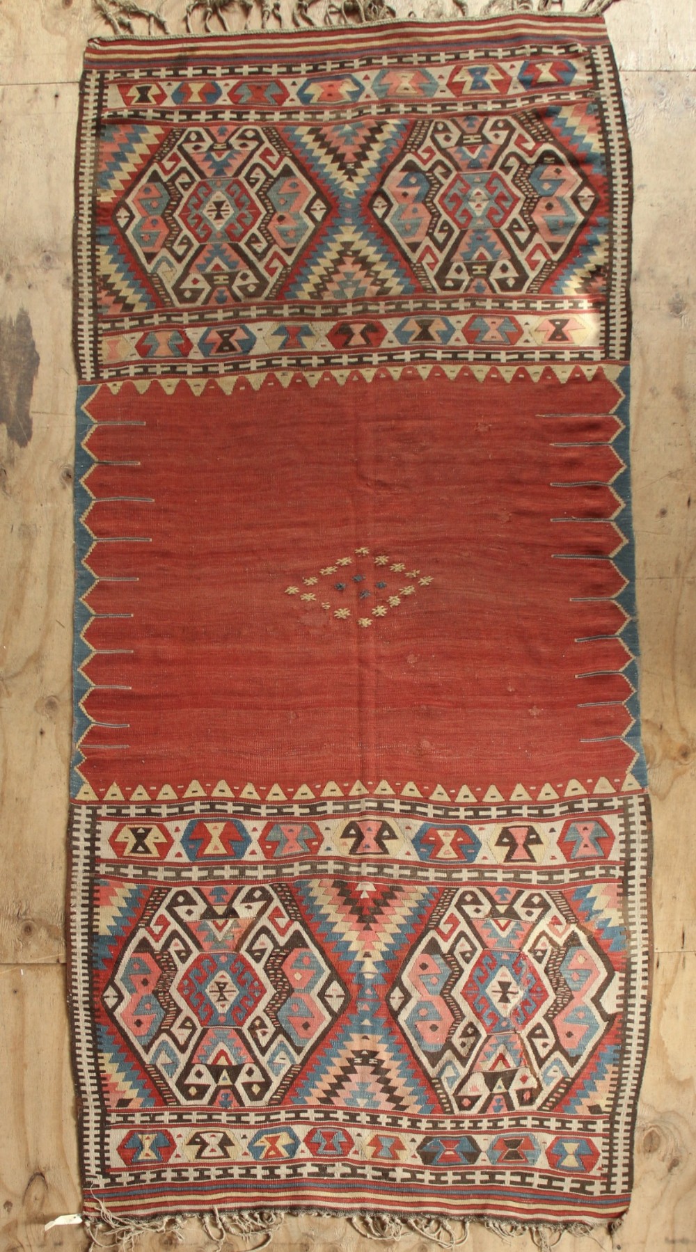 145 x 328cm Antique Mut Kilim, Anatolia