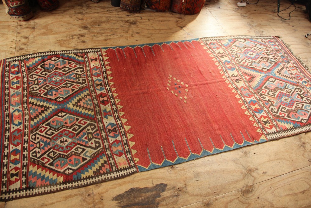 145 x 328cm Antique Mut Kilim, Anatolia View VII