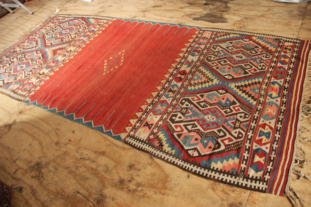 145 x 328cm Antique Mut Kilim, Anatolia View VIII