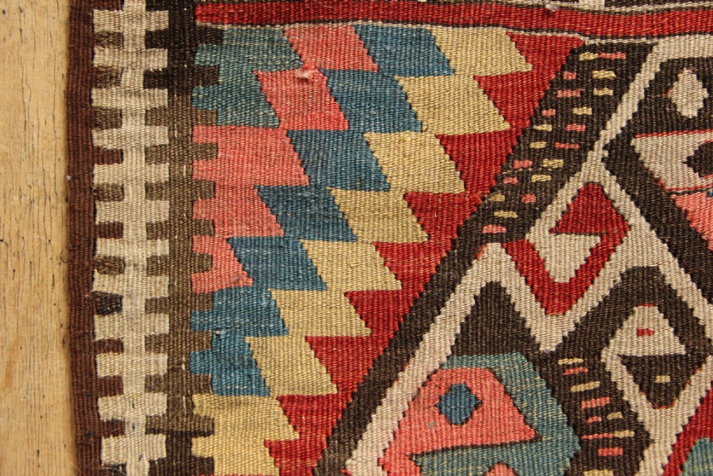 145 x 328cm Antique Mut Kilim, Anatolia View X
