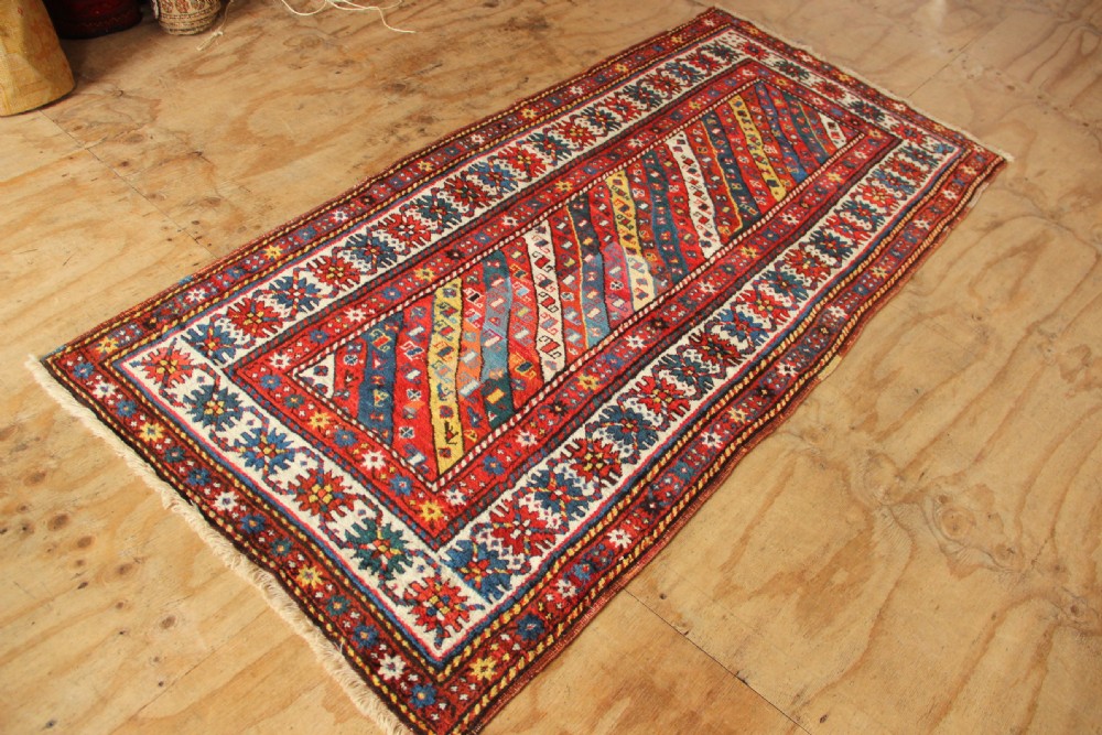 110 x 229cm Antique Fine Kazak Rug View VII