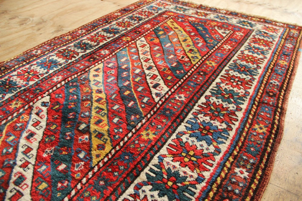 110 x 229cm Antique Fine Kazak Rug View VIII