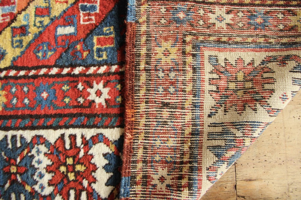 110 x 229cm Antique Fine Kazak Rug View IX