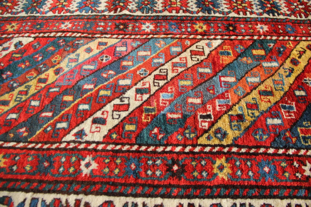 110 x 229cm Antique Fine Kazak Rug View X
