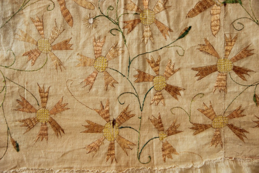 128 x 206cm 19th century Castelo Branco Embroidery View V