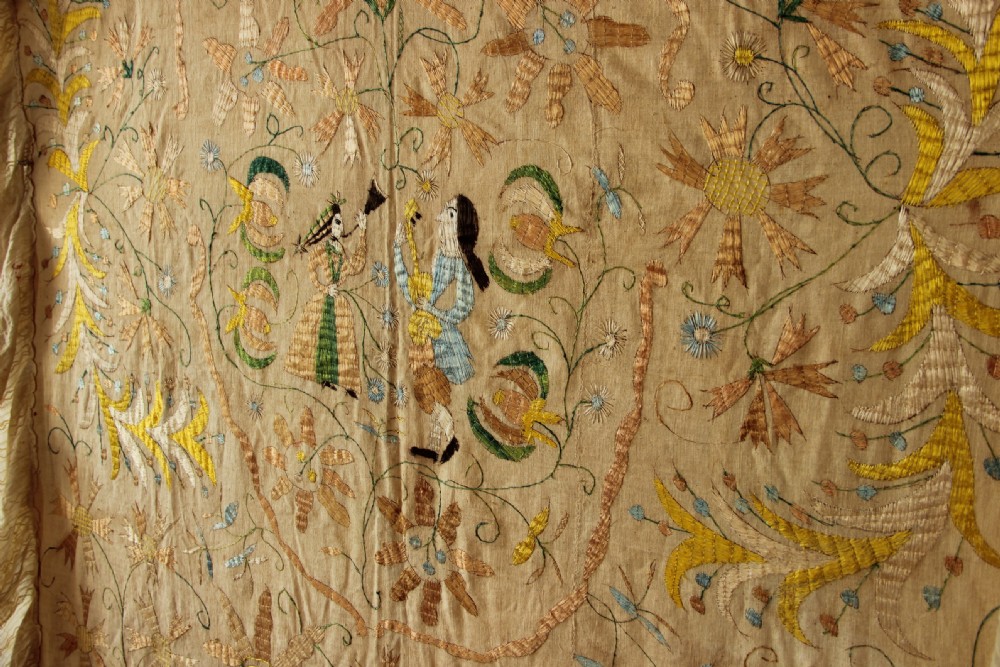 128 x 206cm 19th century Castelo Branco Embroidery View VI
