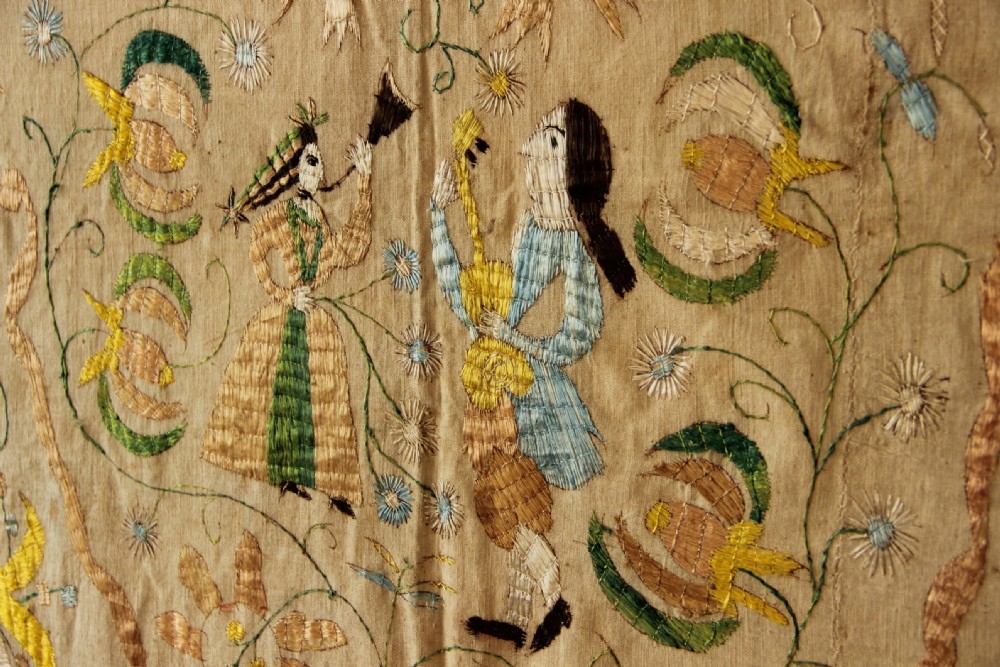 128 x 206cm 19th century Castelo Branco Embroidery View VII
